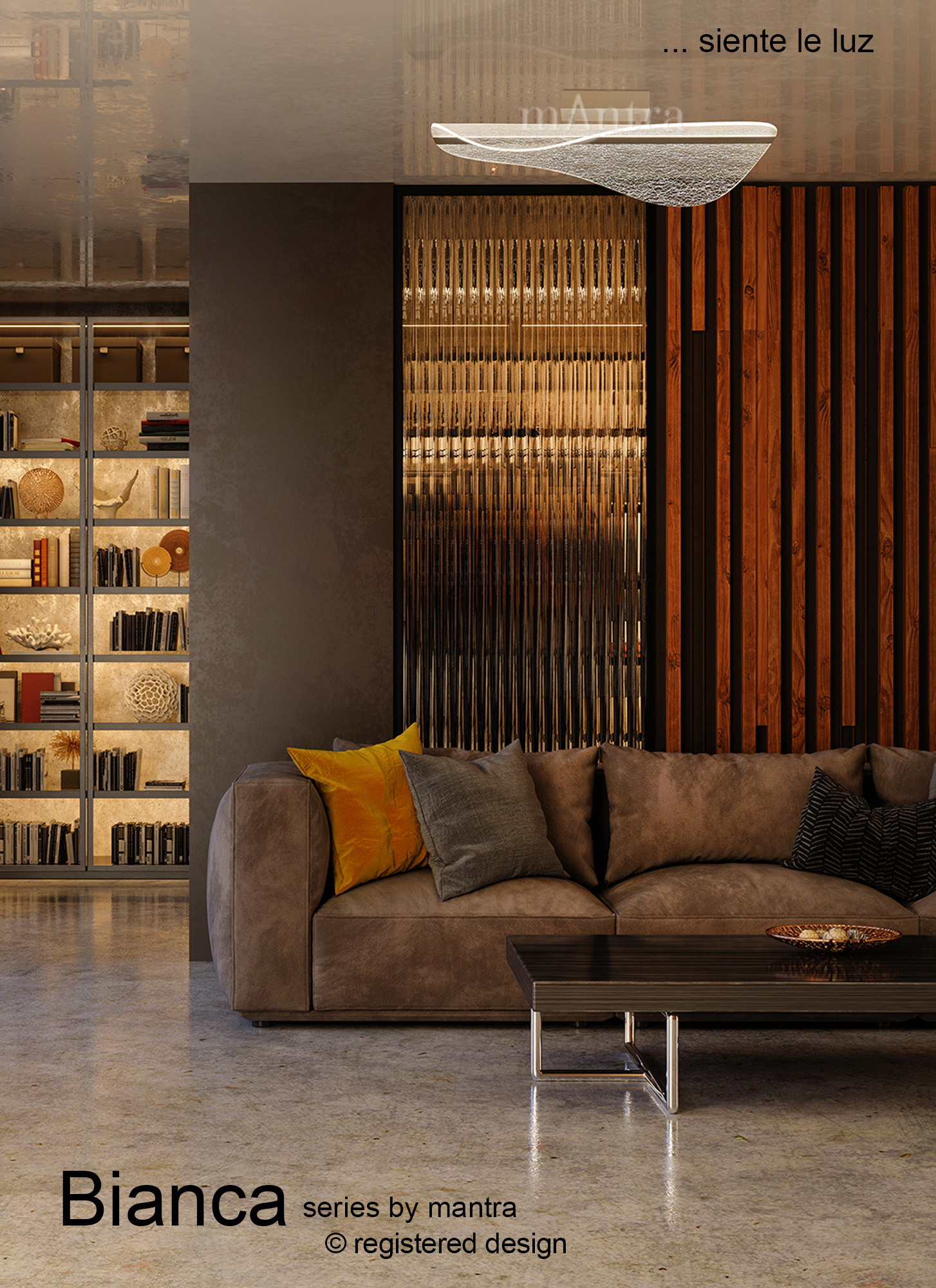 Bianca Ceiling Lights Mantra Semi Flush Fittings